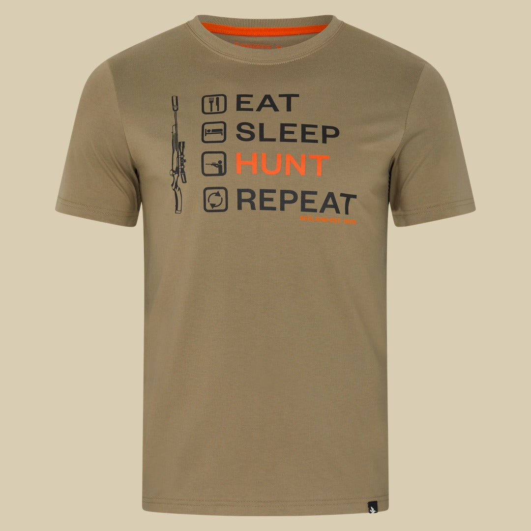 T-shirt Cross-list Seeland - Covert Green
