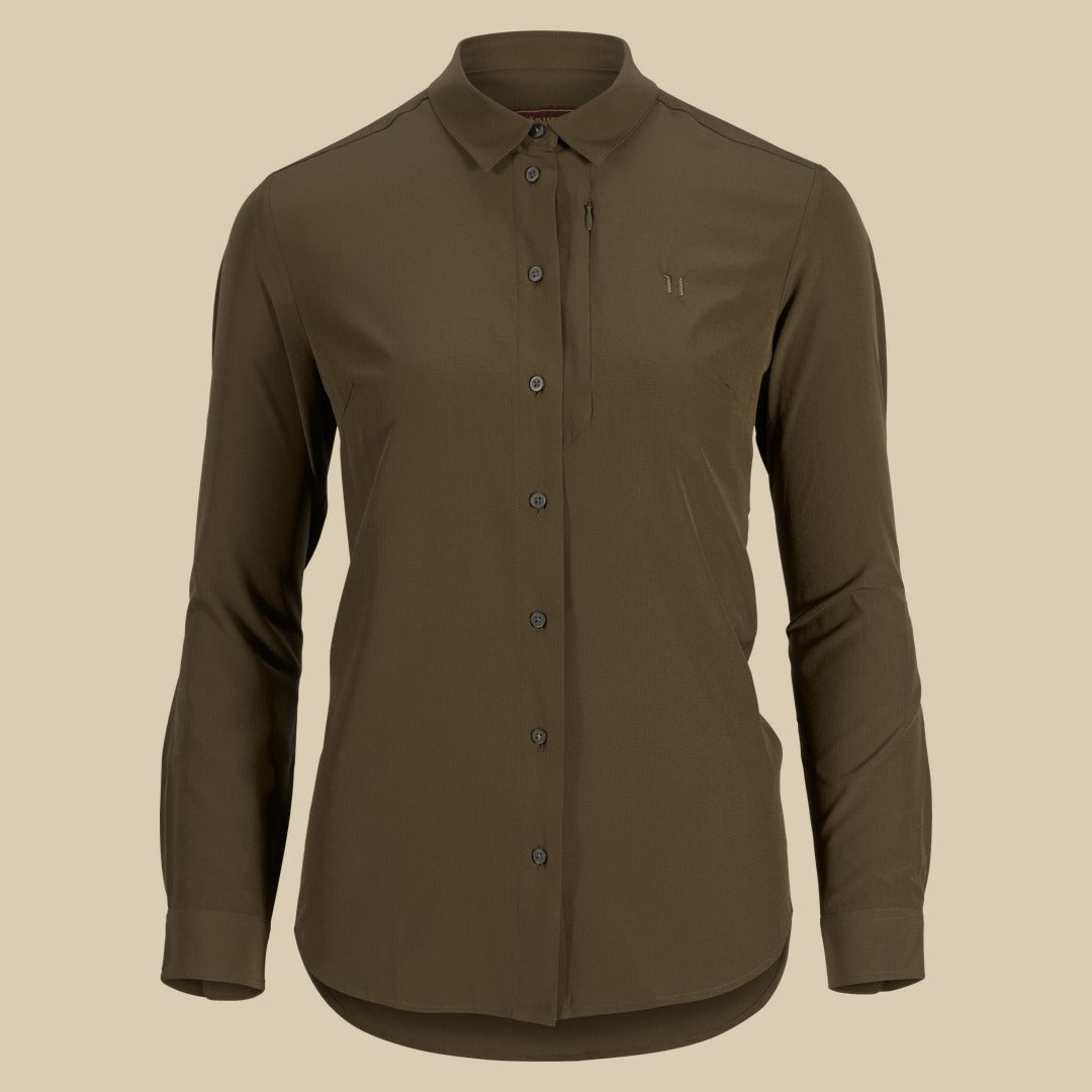 Chemise Trail Femme Härkila - Willow green
