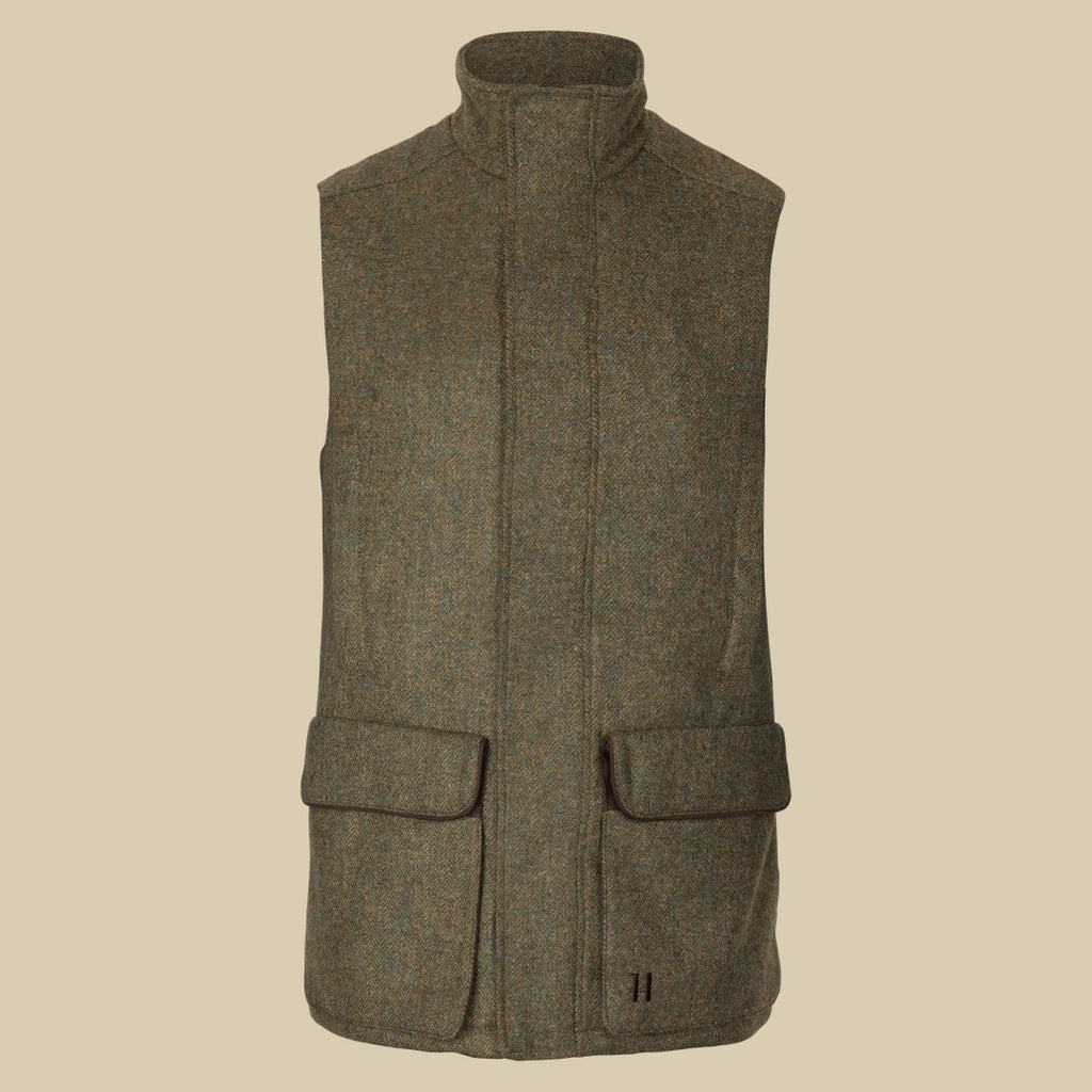Gilet Kenmore Härkila - Forest green/Herringbone