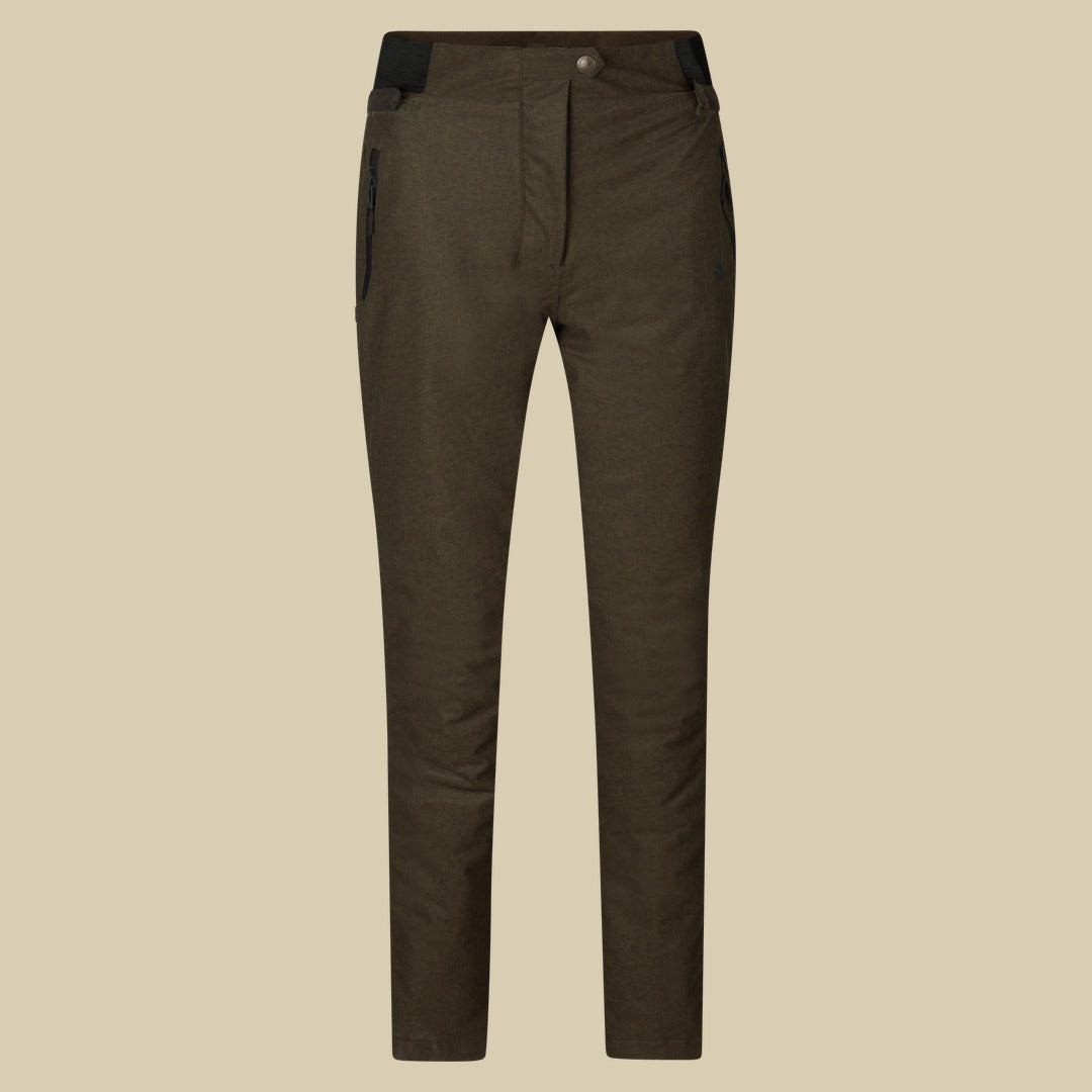 Pantalon Avail Aya Insulated Femme Seeland - Pine green/Demitasse brown