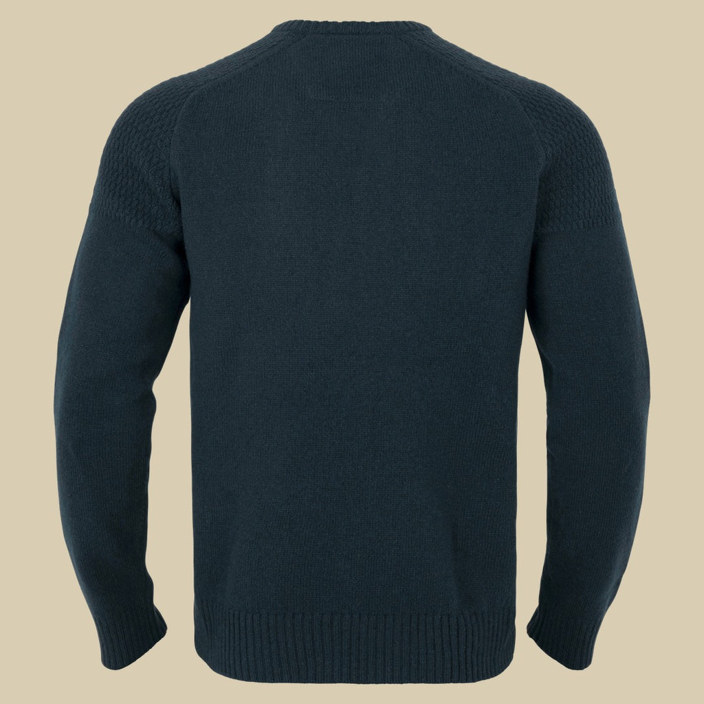 Pull col V Vincent en mérinos Härkila - Dark navy
