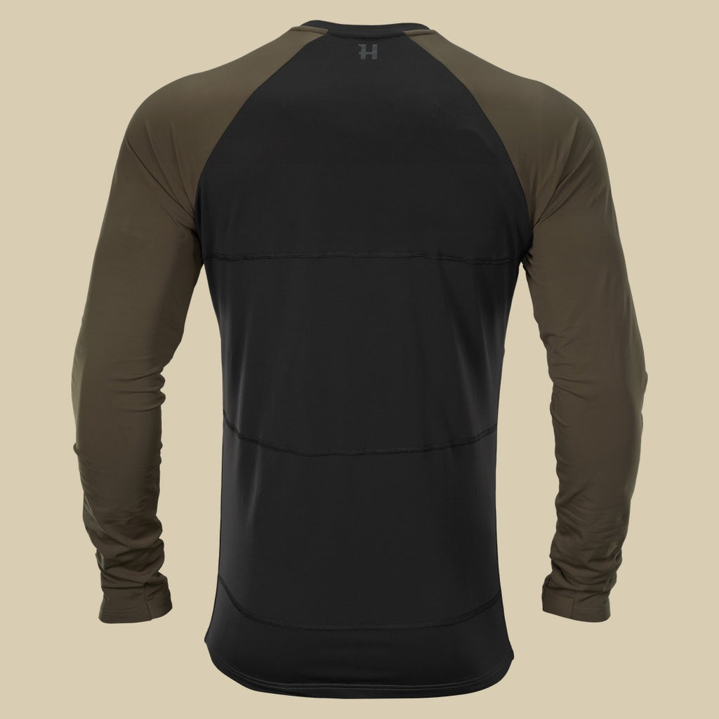 T-shirt chauffant manches longues Heat Härkila - Willow green/Black