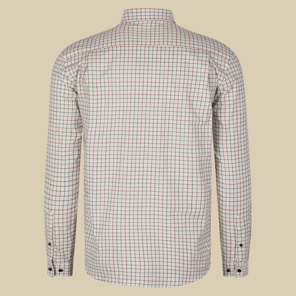 Chemise de tir Oxford Seeland - Grape Leaf/Terracotta Check