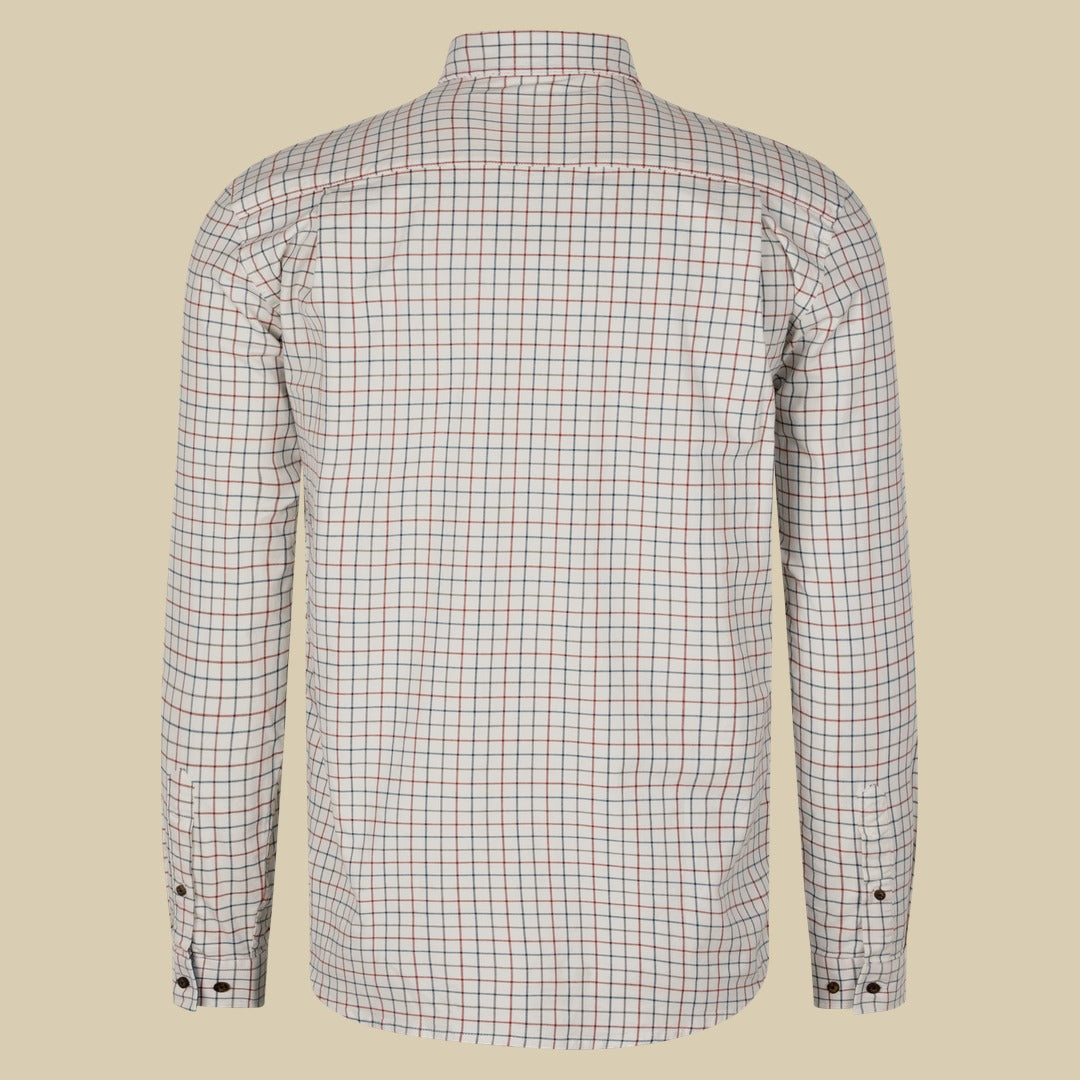 Chemise de tir Oxford Seeland - Grape Leaf/Terracotta Check