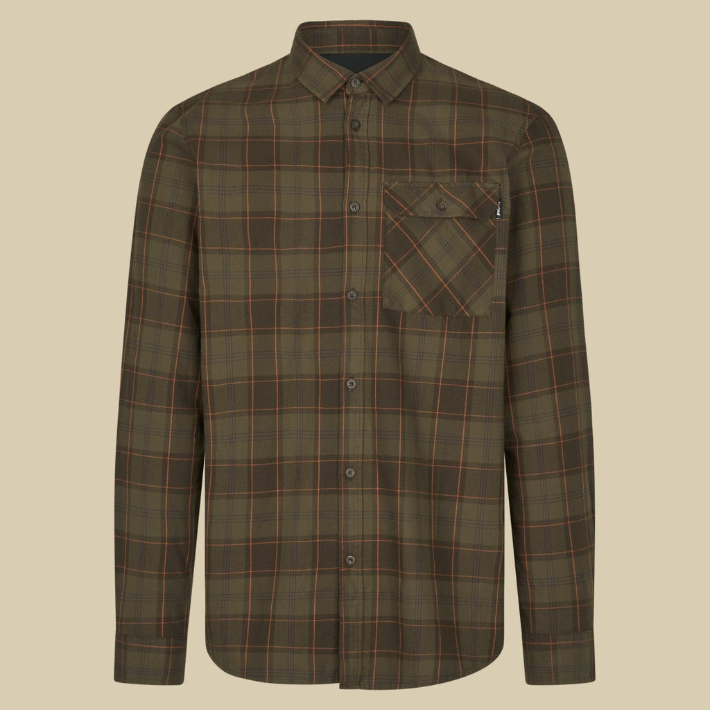 Chemise en flanelle Glen Seeland - Pine Green/Dark Navy Check
