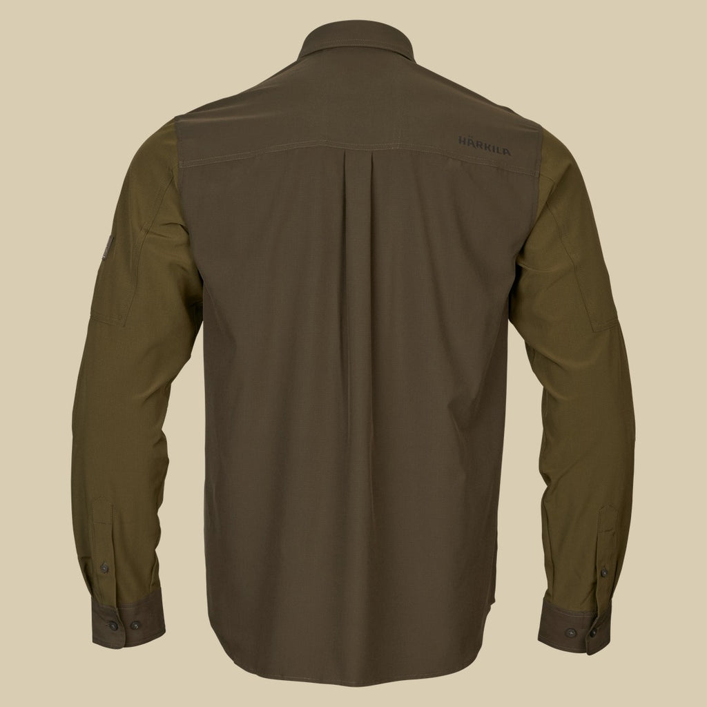 Chemise Logmar Lightweight Härkila - Dark olive/Willow green
