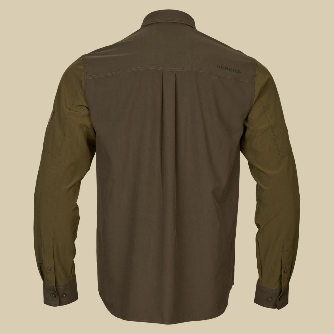 Chemise Logmar Lightweight Härkila - Dark olive/Willow green