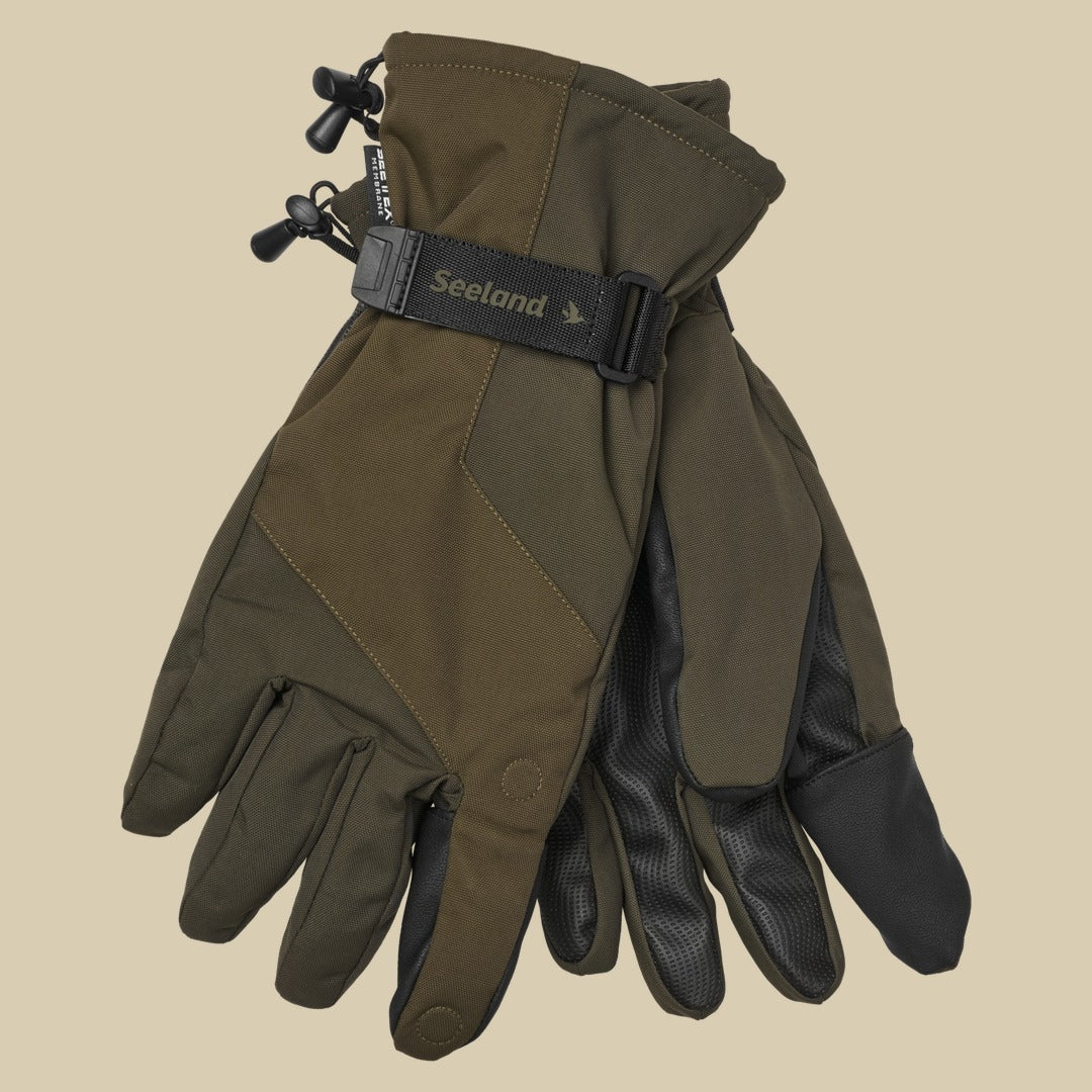 Gants Trigger à doigts rabattables Seeland - Pine green
