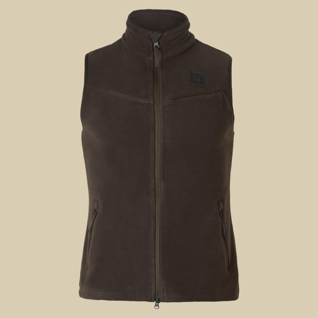 Gilet polaire Aspire Femme Härkila - Shadow brown
