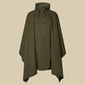 Poncho Taxus rain Seeland - Pine green