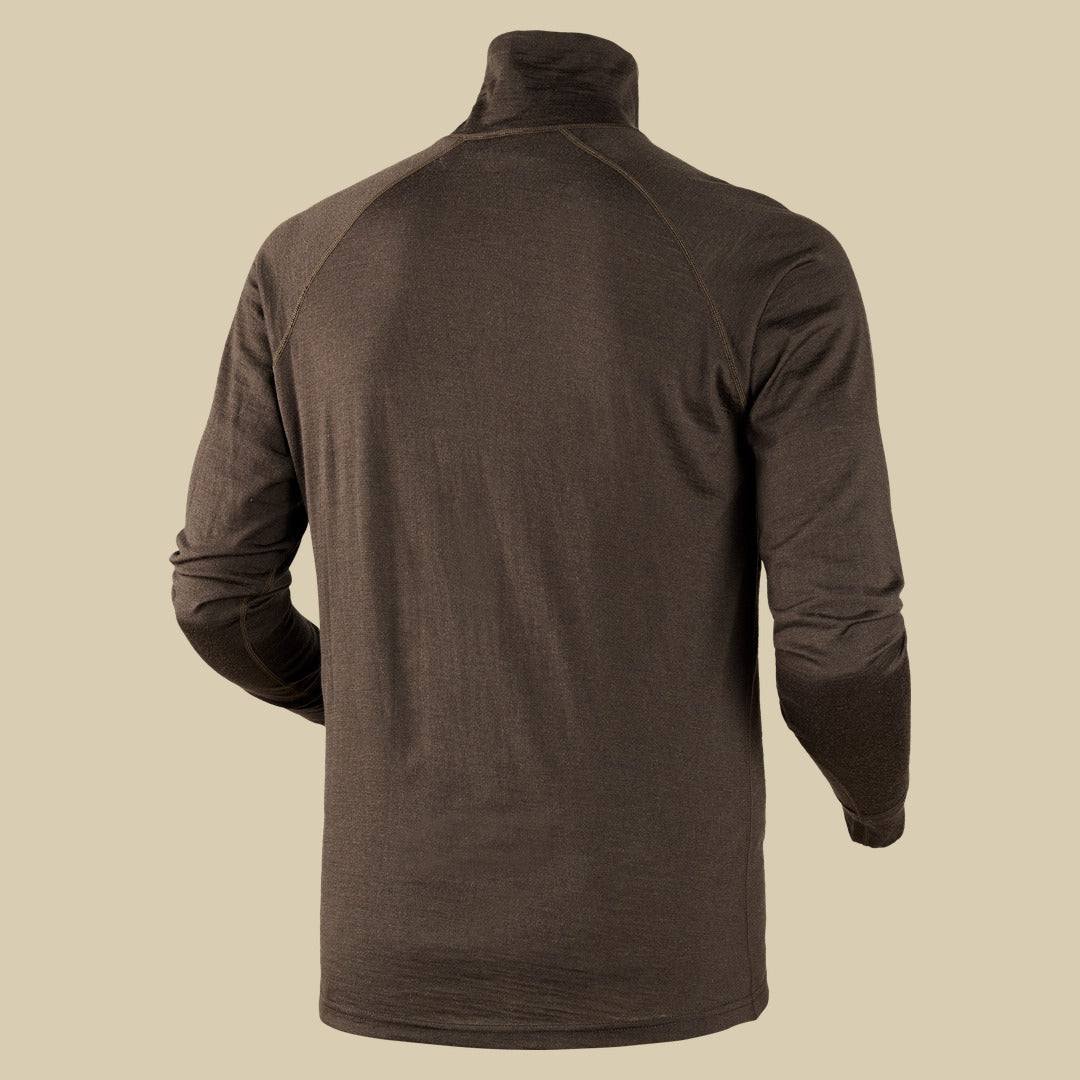 T-shirt col zippé All Season Härkila - Shadow brown