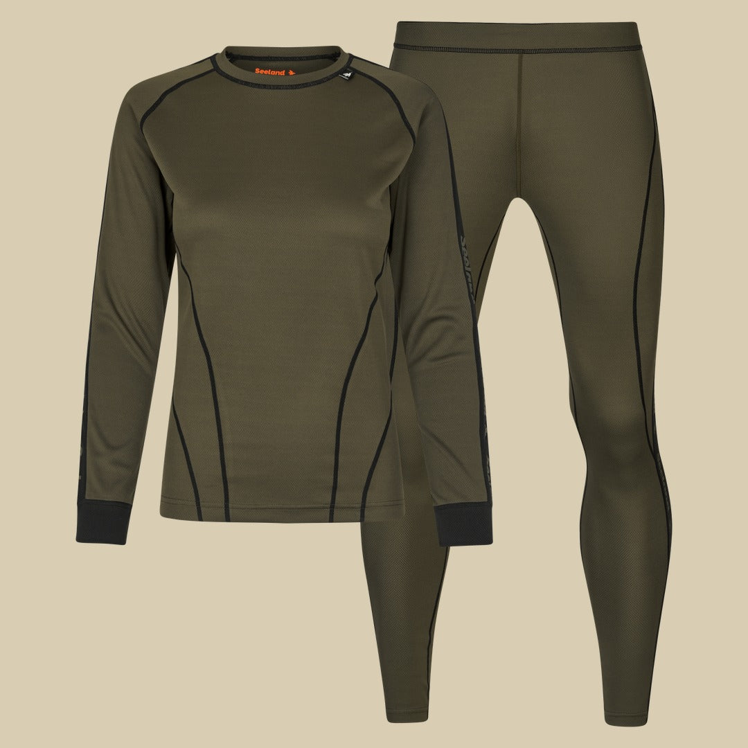 Ensemble sous-couche Crest Lea Femme Seeland - Grape leaf