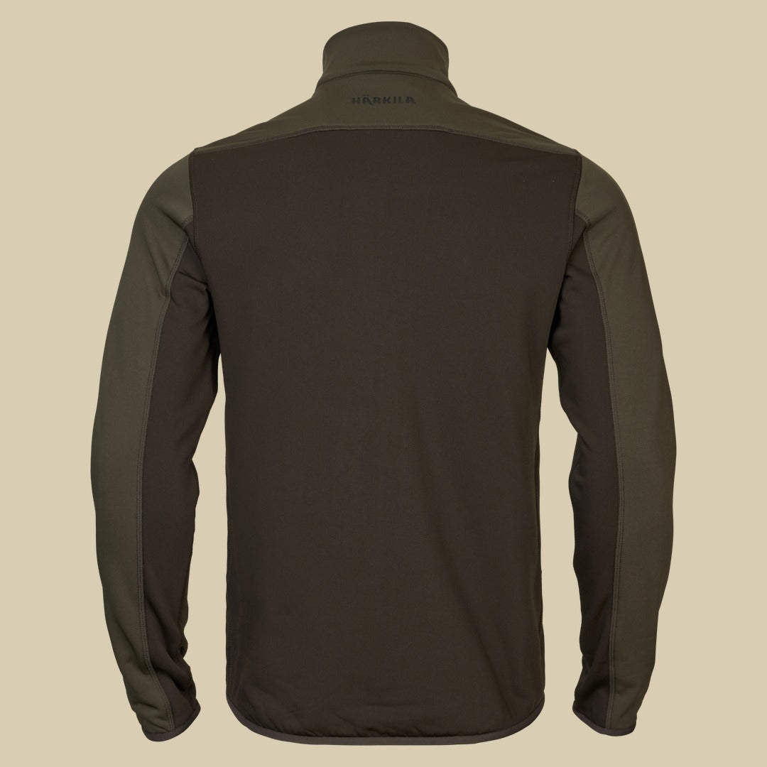 Veste polaire Olaf Härkila - Shadow Brown/Forest night