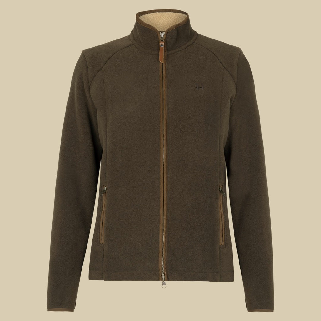 Veste polaire Sandhem Sherpa Femme Härkila - Willow green