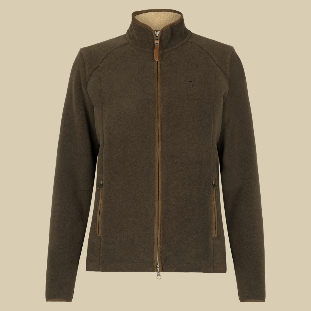 Veste polaire Sandhem Sherpa Femme Härkila - Willow green