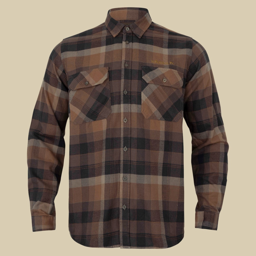 Chemise Asmund Härkila - Rust brown check
