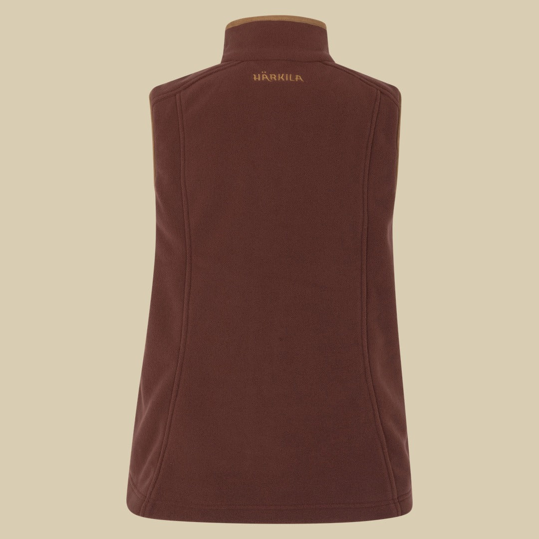 Gilet Sandhem 200 Femme Härkila - Burgundy