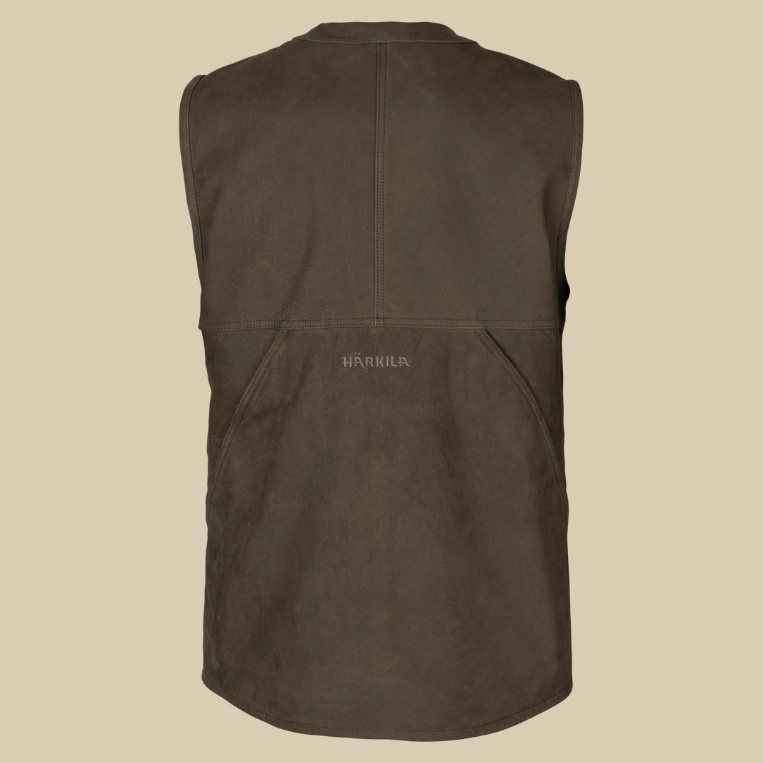 Gilet en cuir Pro Hunter Härkila - Willow green