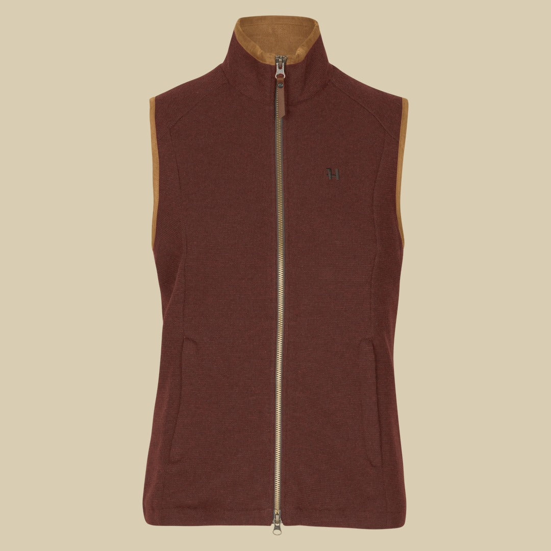 Gilet Sandhem Pro Femme Härkila - Dark copper