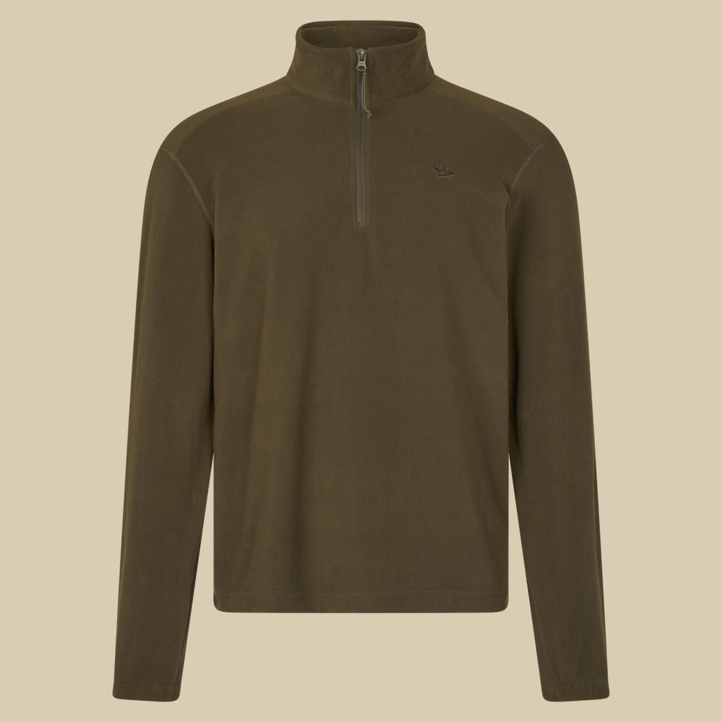 Pull demi-zip Benjamin Seeland - Pine green