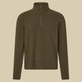 Pull demi-zip Benjamin Seeland - Pine green