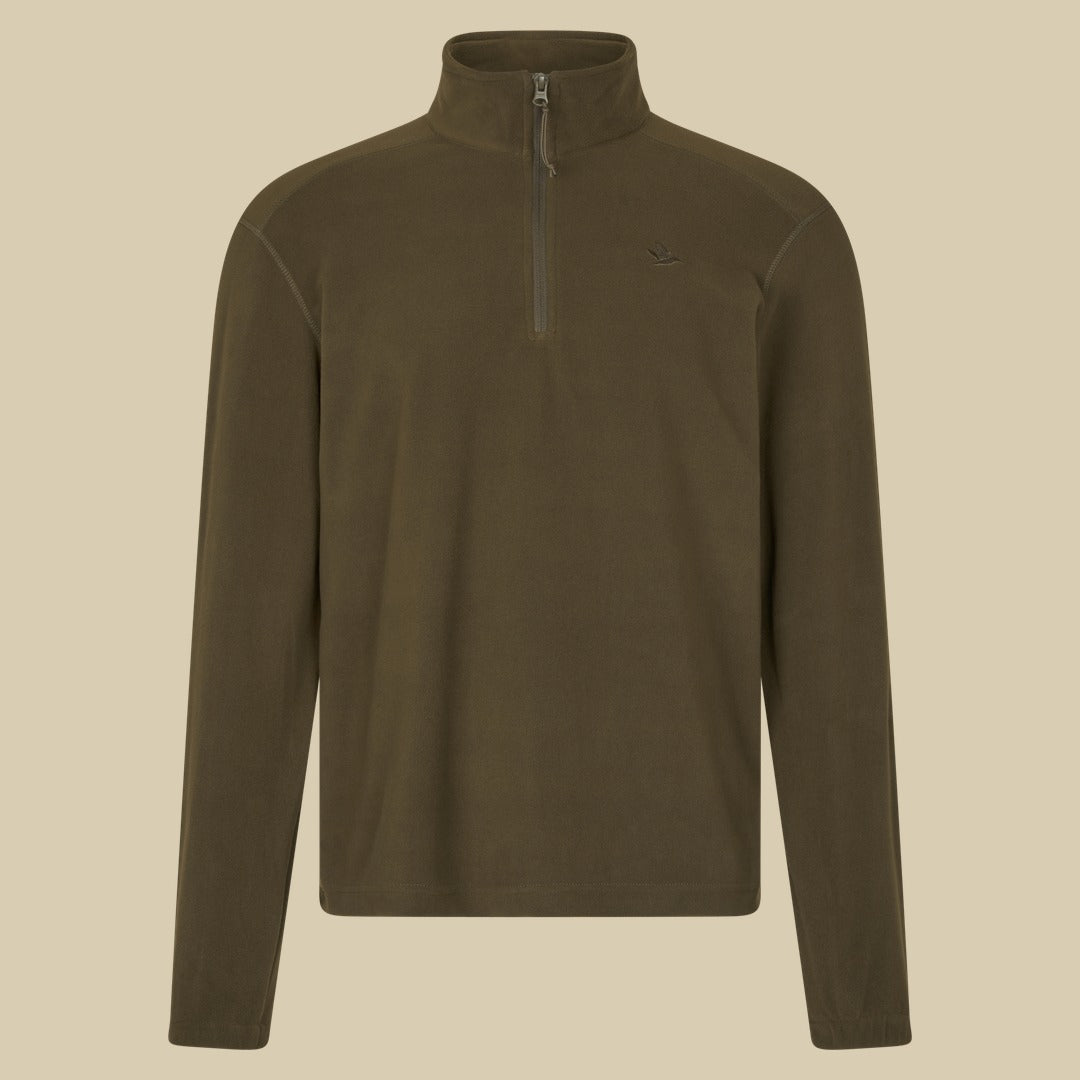 Pull demi-zip Benjamin Seeland - Pine green