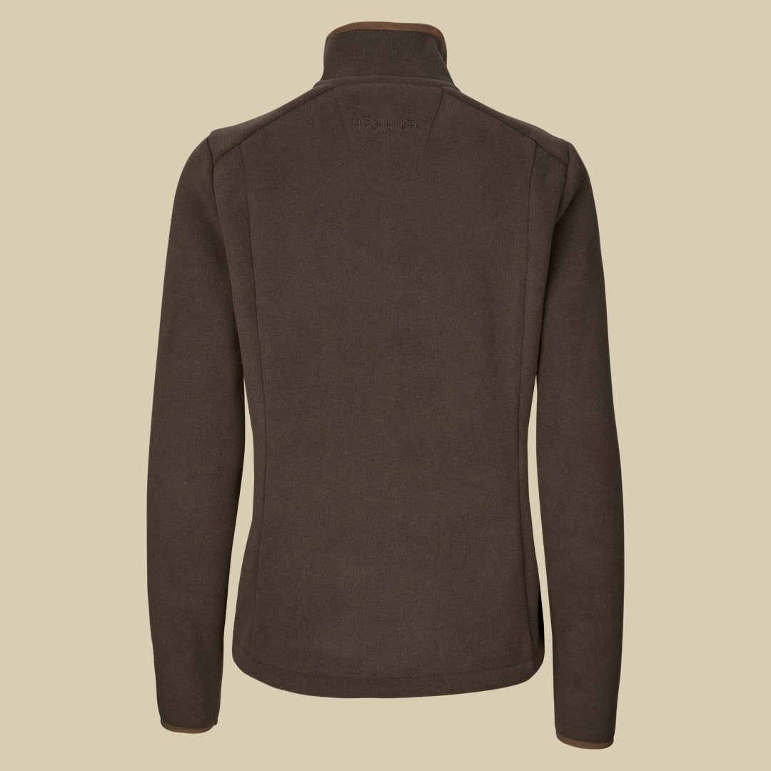 Veste polaire Sandhem Sherpa Femme Härkila - Demitasse brown