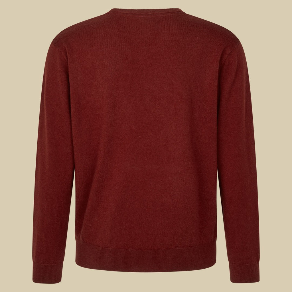 Pull col V Pine Seeland - Merlot