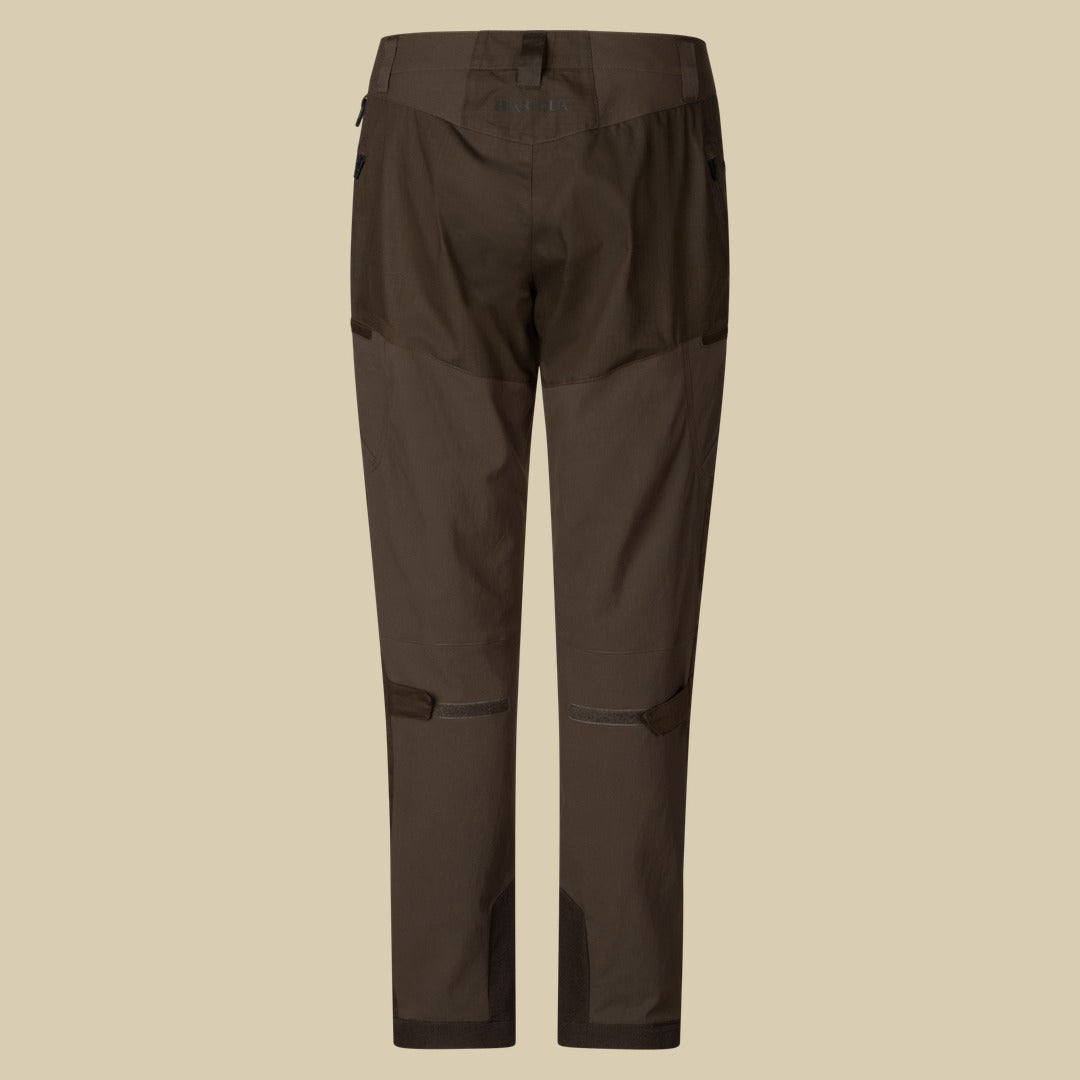 Pantalon Runa Femme Härkila - Slate brown/Willow green