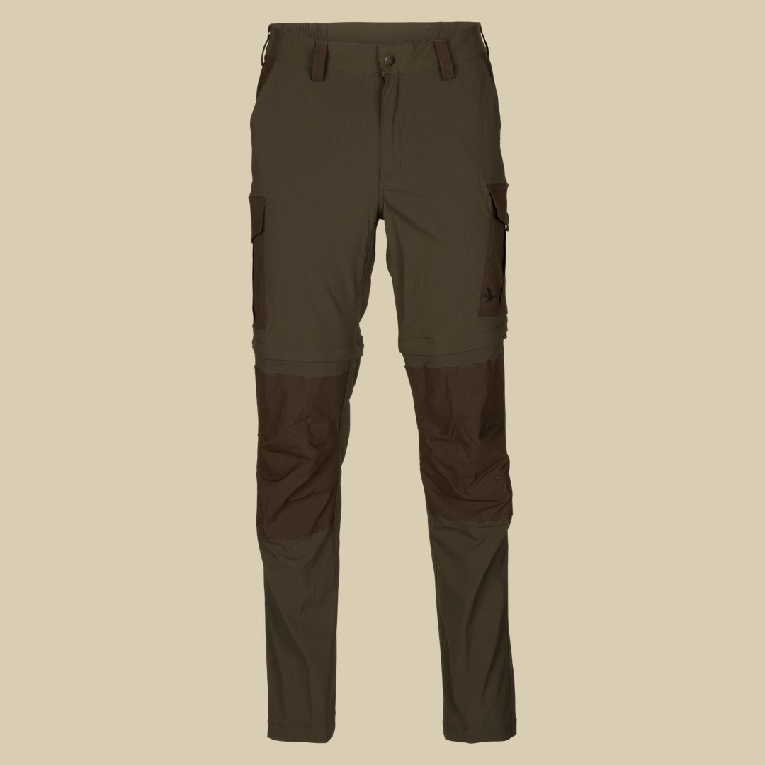 Pantalon Birch Zip-off Seeland - Pine Green/Demitasse Brown