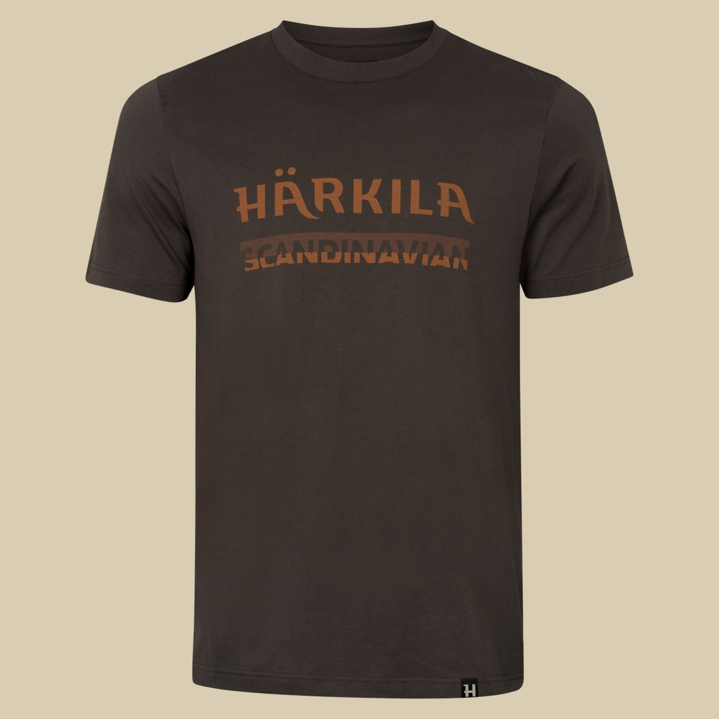 T-shirt Scandinavian Härkila - Shadow brown