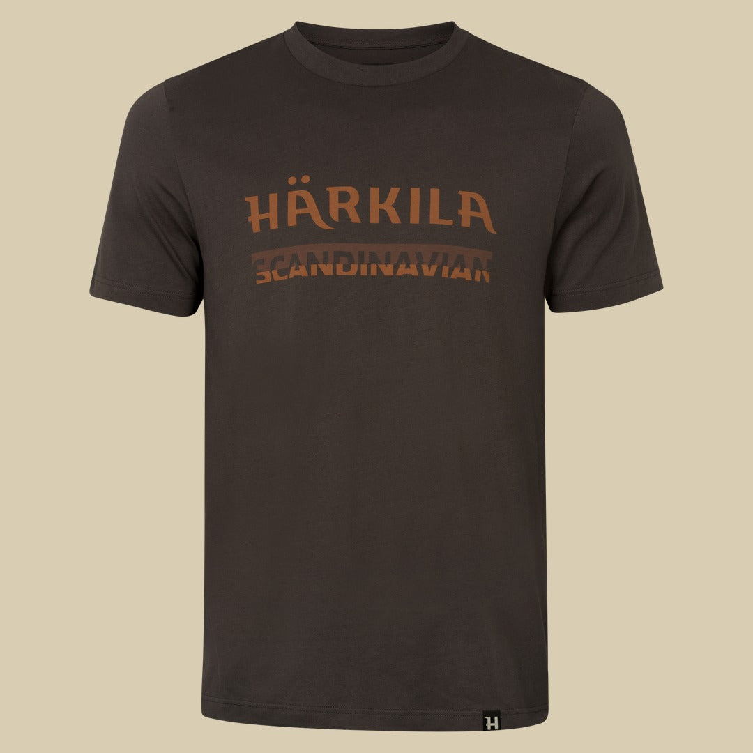 T-shirt Scandinavian Härkila - Shadow brown