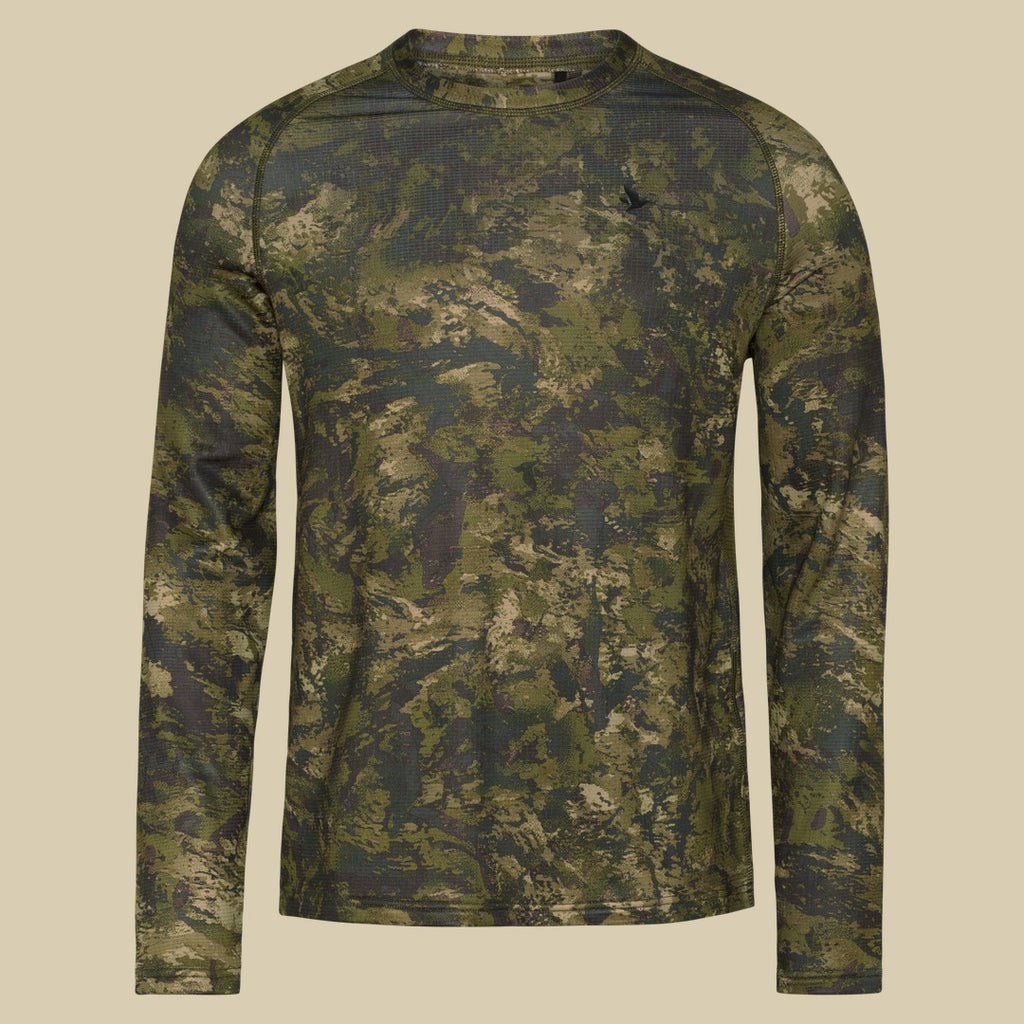 T-shirt manches longues Active Camo Seeland - InVis green