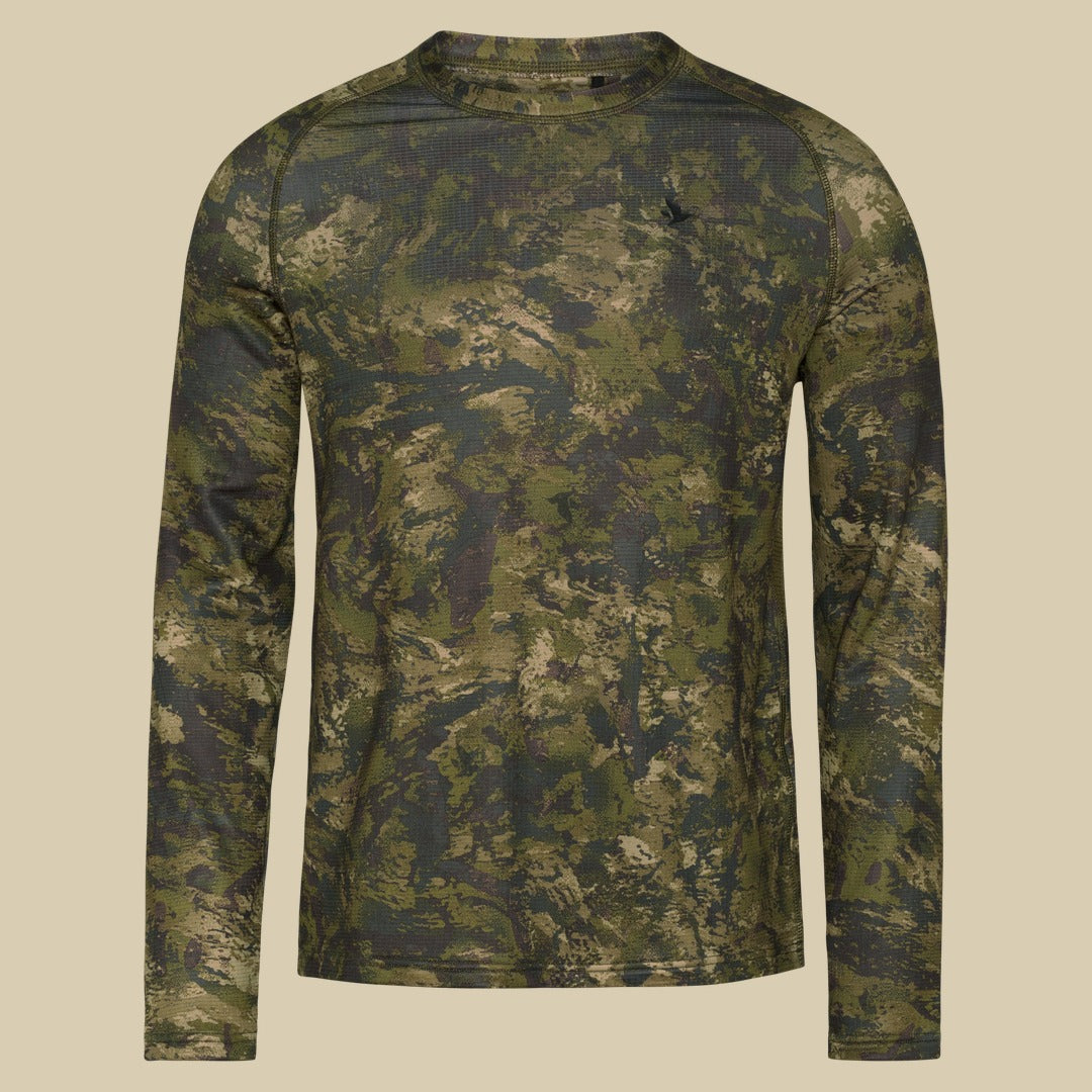 T-shirt manches longues Active Camo Seeland - InVis green