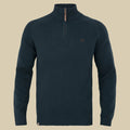 Pull demi-zip Vincent en mérinos Härkila - Dark navy