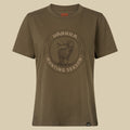T-shirt Stag Badge Femme Härkila - Beech