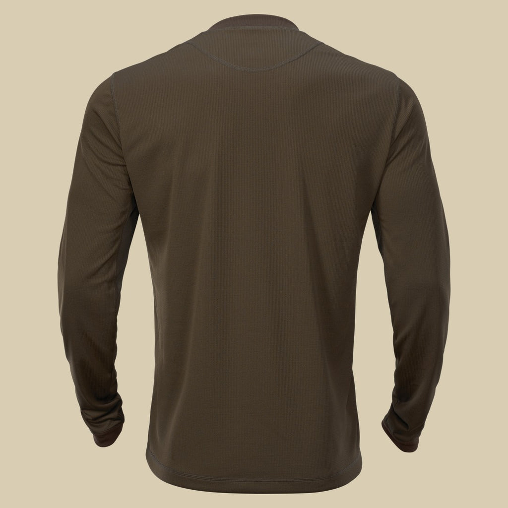 T-shirt manches longues Mountain Hunter Härkila - Hunting green/Shadow brown