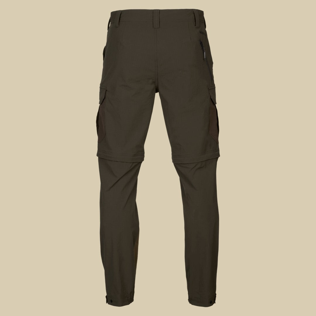 Pantalon Logmar Lightweight Zip-off Härkila - Dark olive/Willow green