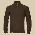 Pull demi-zip Vincent en mérinos Härkila - Demitasse brown