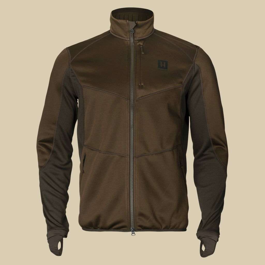 Veste polaire Scandinavian Härkila - Willow green/Deep brown