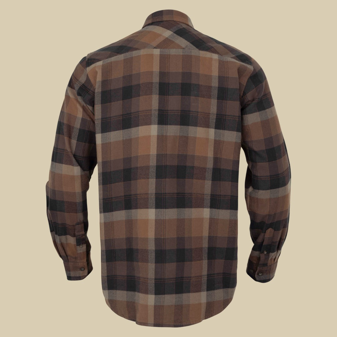 Chemise Asmund Härkila - Rust brown check