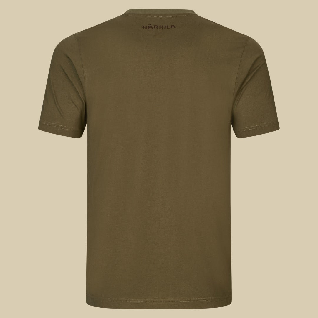 T-shirt H-Logo Härkila - Dark olive