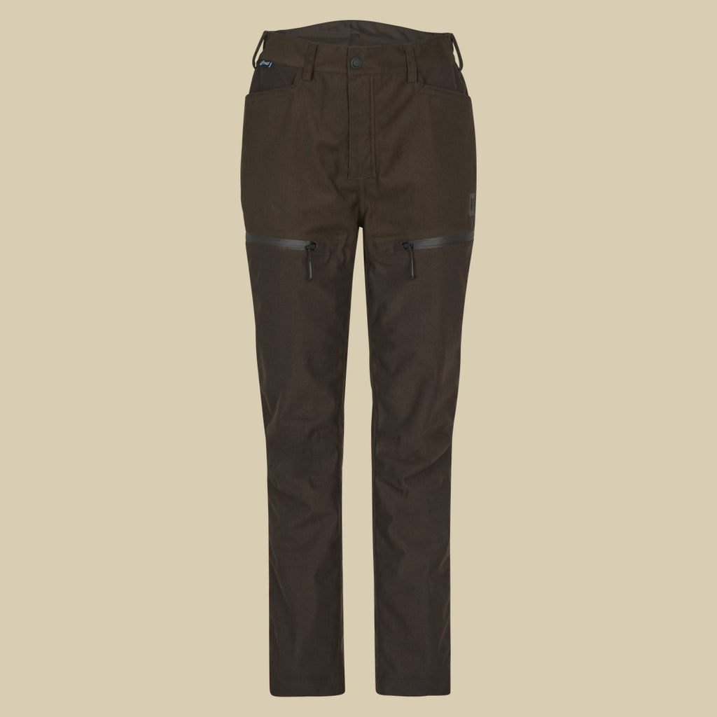 Pantalon Aspire HWS Femme Härkila - Hunting green/Shadow brown
