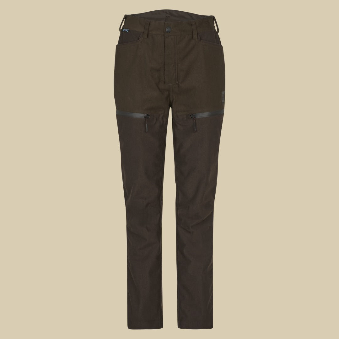 Pantalon Aspire HWS Femme Härkila - Hunting green/Shadow brown