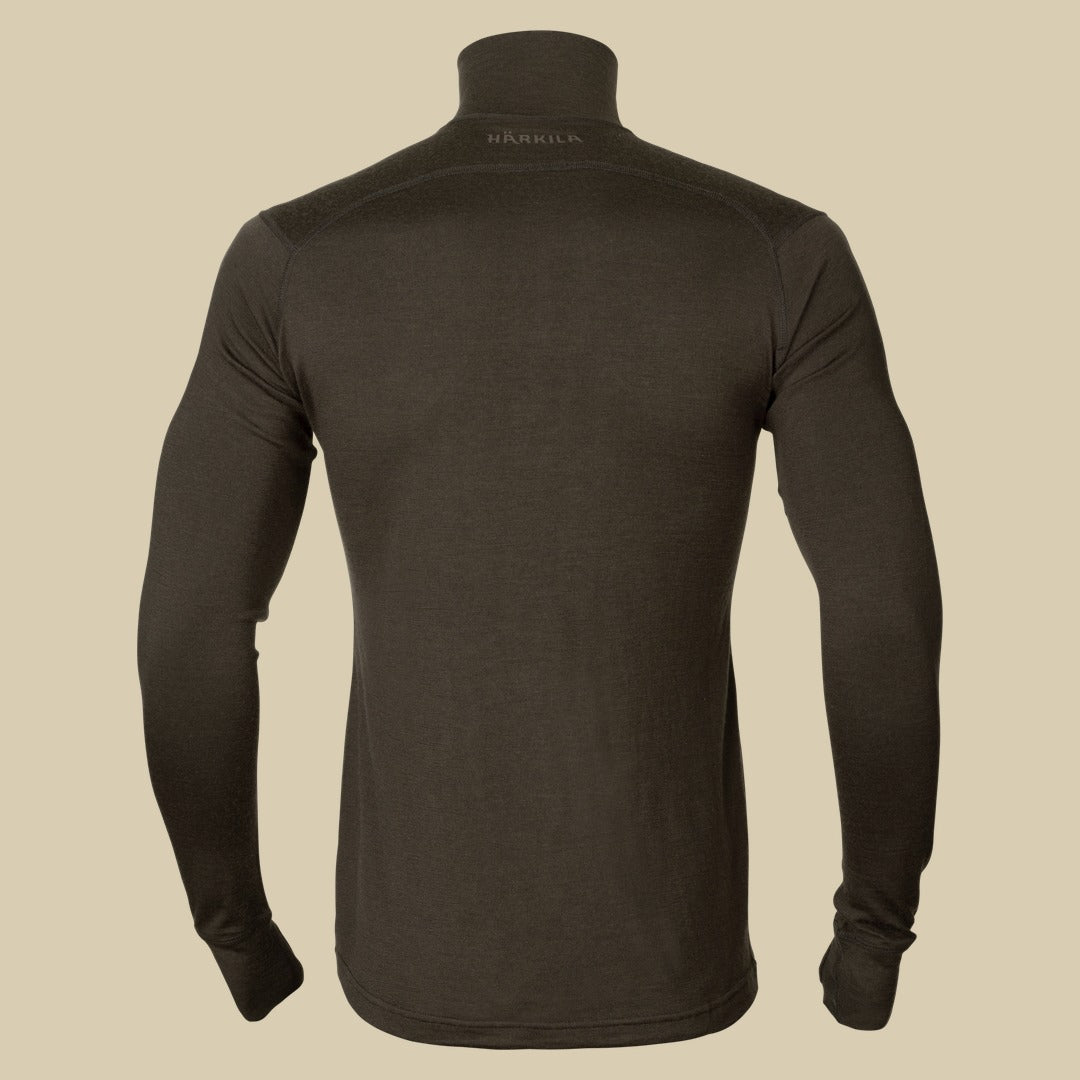 Pull demi-zip Base All Season Härkila - Shadow brown