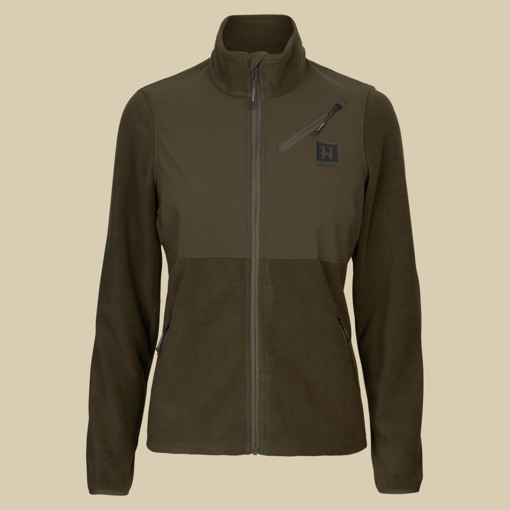Veste polaire Fjell Femme Härkila - Hunting green/Willow green
