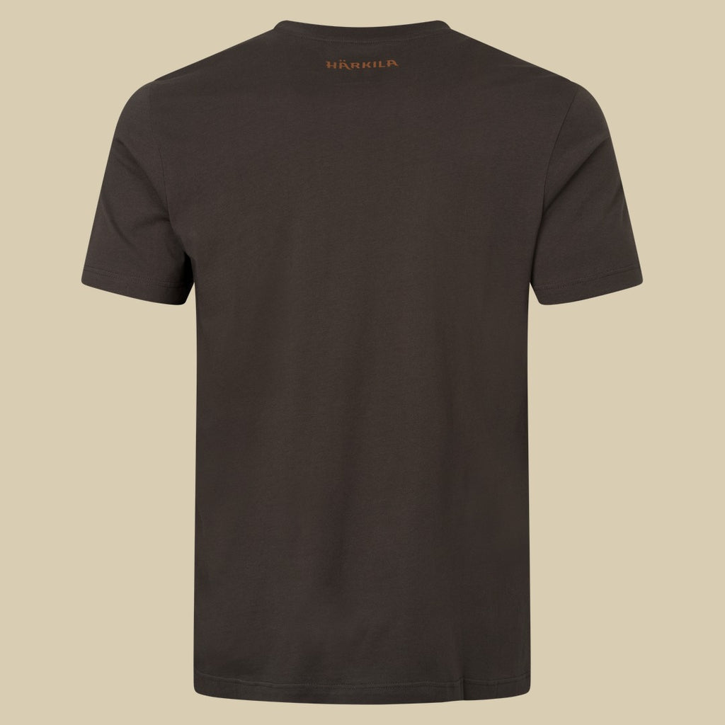 T-shirt Scandinavian Härkila - Shadow brown