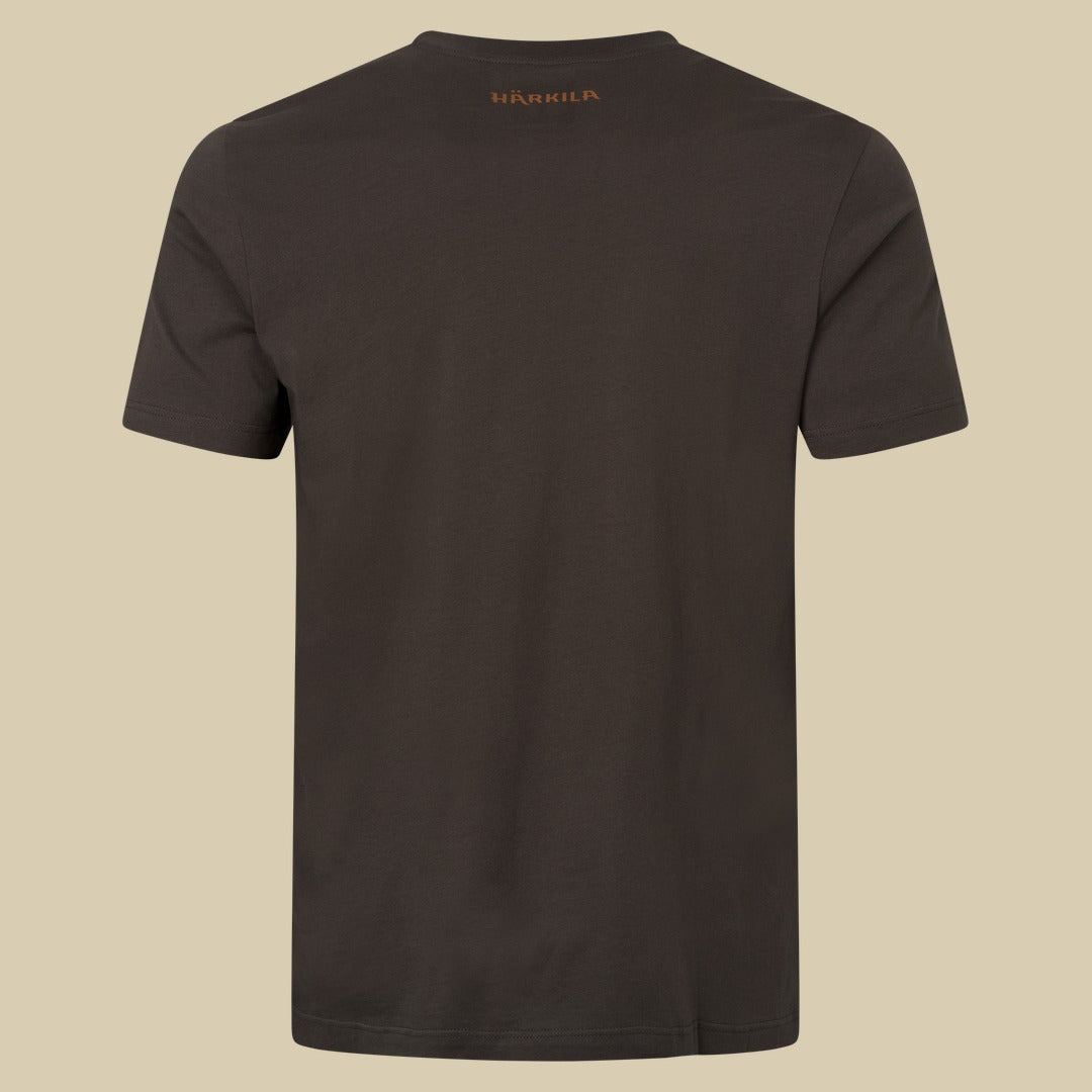 T-shirt Scandinavian Härkila - Shadow brown