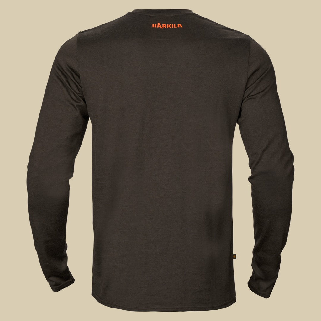 T-shirt manches longues Game Härkila - Shadow brown wildboar