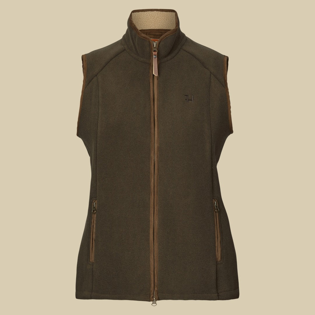 Gilet polaire Sandhem Sherpa Femme Härkila - Willow green